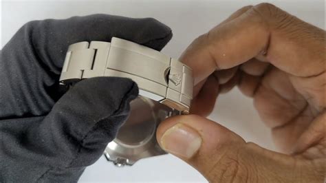 how to adjust rolex rivet bracelet|Rolex watch glide lock adjustment.